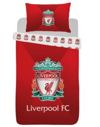 Liverpool Single Duvet Cover Bedding Set Reversible Ideal Perfect Gift