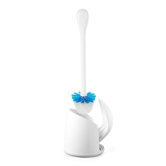 Oxo Good Grips Compact Toilet Brush & Canister, Toilet Bowl Brush And