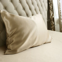 Jasmine Silk Pure Silk Pillowcase Taupe