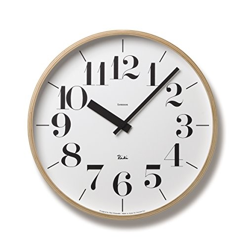 Lemnos Riki Clock L Wr-0401 L Wall Clock Japan
