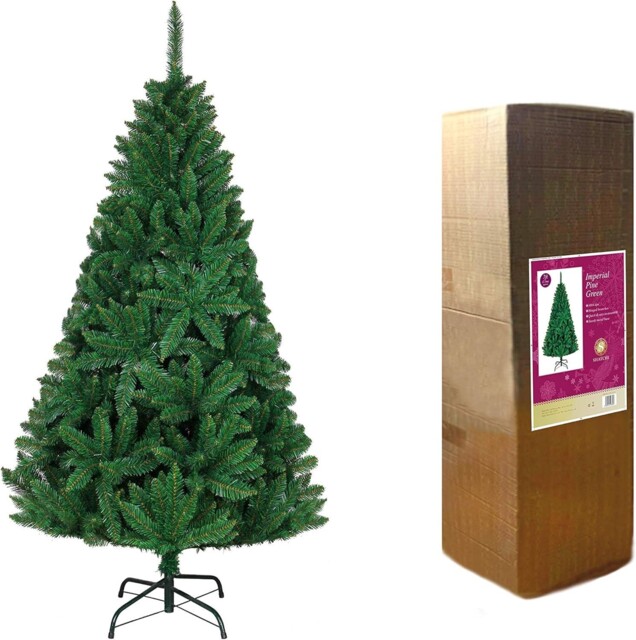 Artificial Christmas Tree Green Bushy Imperial Pine Xmas Tree, Point
