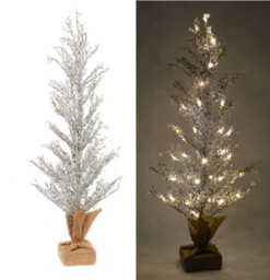 Pre-lit Led Christmas Tree Warm White Battery Usb Power Bank Operated