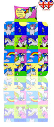 Official Unicorn Junior,toddler Cot Bedding Set,(150x120cm)-sale