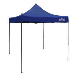 Dellonda Premium 2x2m Pop-up Gazebo Water Resistant Fabric Blue Canopy