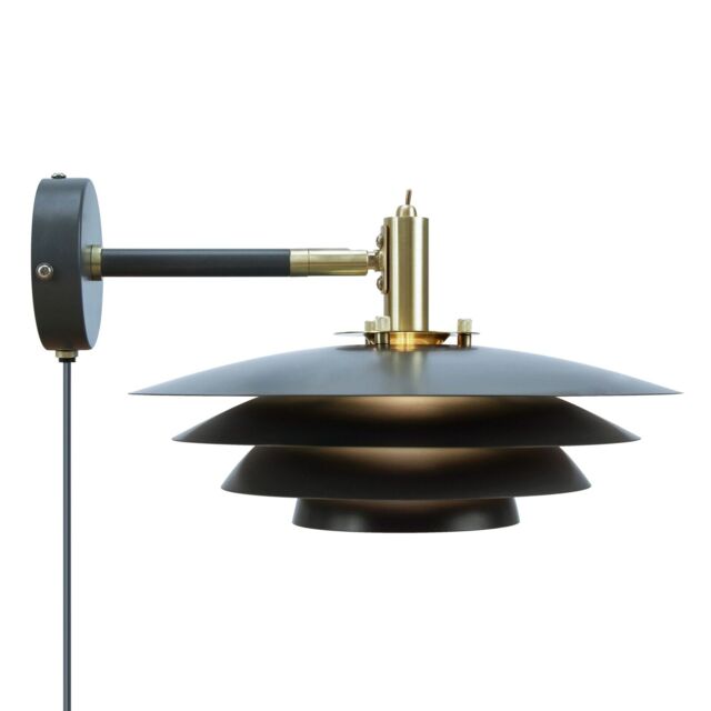 Nordlux Bretagne Wall Light G9 Grey Ip20 Indoor Bedroom Lamp Lighting