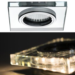 3 Mode Dual Color Gu10 Led Recessed Ceiling Down Light Spotlight Warm