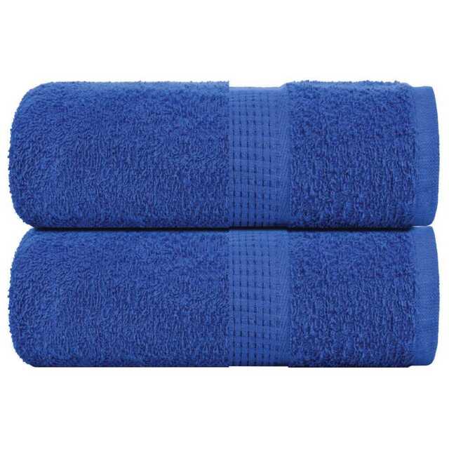 Soap Towels 2 Pcs Blue 30x30 Cm 360 Gsm 100% Cotton Vidaxl