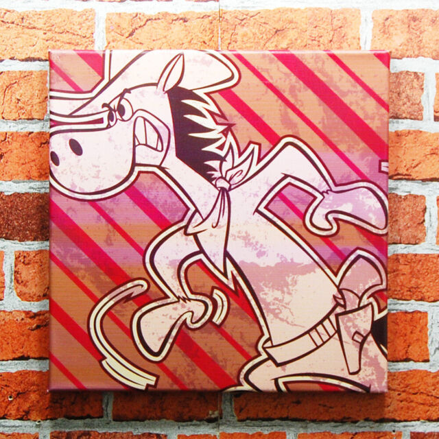 Quickdraw Mcgraw Canvas Art Print Sign Poster Home Wall Decor Retro