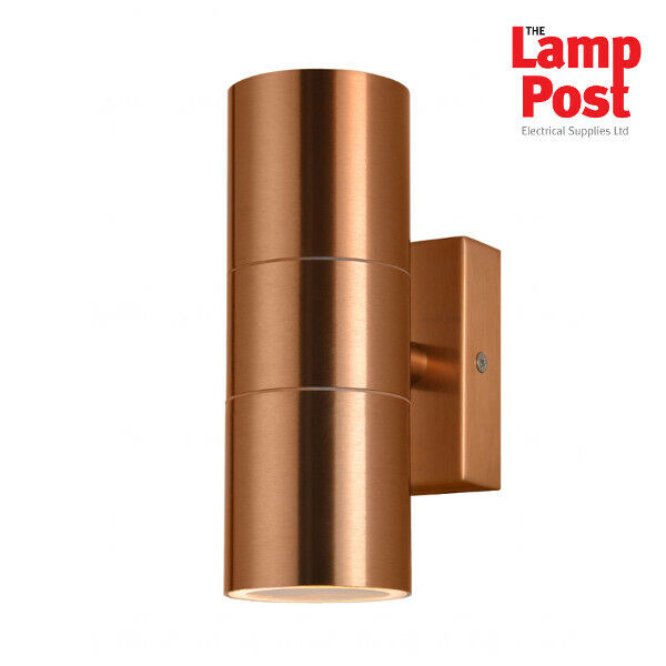 Forum Leto Up & Down Ip44 Outdoor Garden Wall Light - Choice Of
