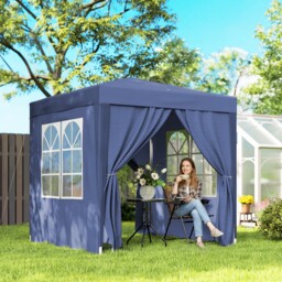 2m X 2m Garden Heavy Duty Pop Up Gazebo Marquee Party Tent Canopy