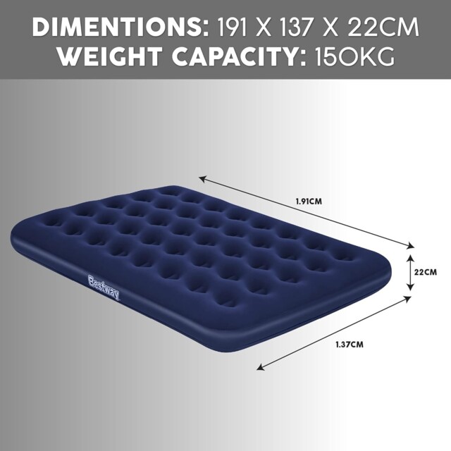 Pavillo Bestway Air Mattress Full Size Inflatable Mattress Indoor