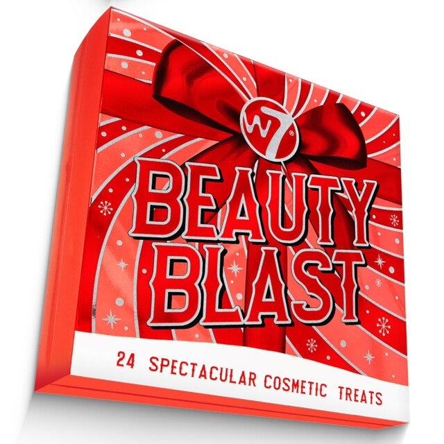 W7 Beauty Blast Makeup Advent Calendar 2026-24 Cosmetic Treats