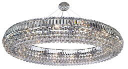 Ceiling Light Silver Vesuvius 24 Chrome Searchlight 9190cc