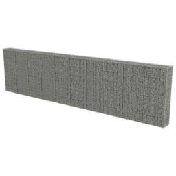 Gabion Wall With Covers Outdoor Garden Stone Basket Galvanised Steel