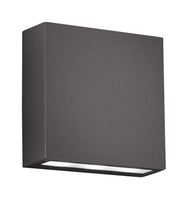 Outdoor Light Grey Thames Led Wall Ip54 Anthracite Trio 229360242