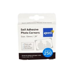 Kenro Self Adhesive Photo Corners Box Of 250 Scrapbooking Paper Crafts