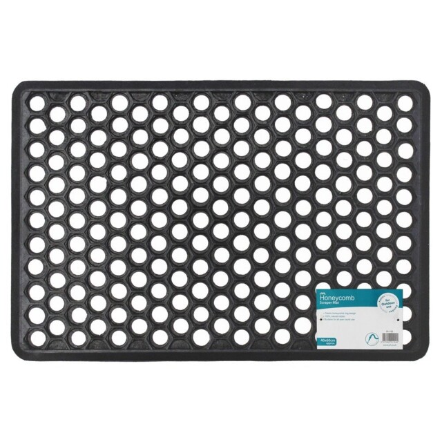 Jvl Honeycomb Outdoor Rubber Ring Entrance 40 X 60 Cm (rectangular),
