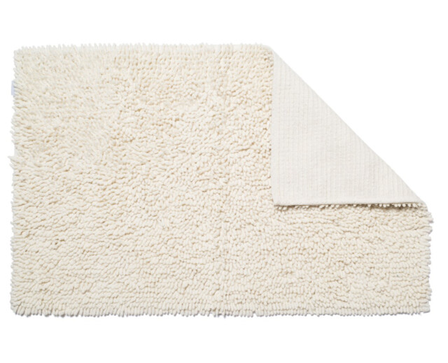 Croydex Anti Slip Cream Bath Mat Soft Cotton Machine Washable 80 X