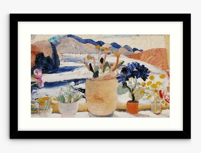 Tate Winifred Nicholson 'window-sill Lugano' Framed Art Print 44 X