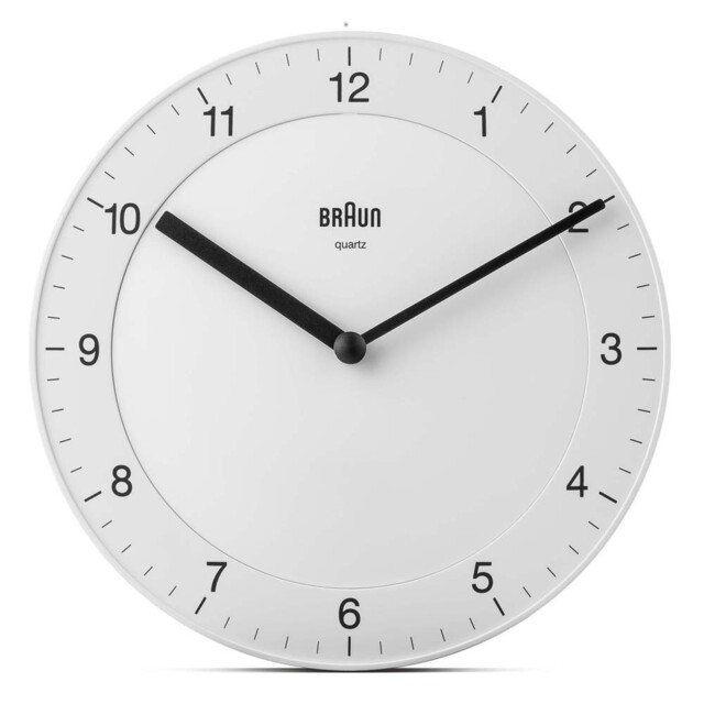 Braun Bc06w Classic Wall Clock