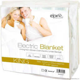 King Under Heated Electric Blanket With 3 Heat Settings Uk Plug 120 X