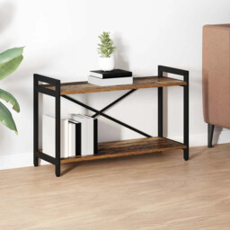 Bookcase Old Wood 80 X 30 X 48.5 Cm Engineered Wood Vidaxl