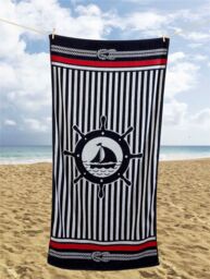 Nautical Beach Towel 85x160cm