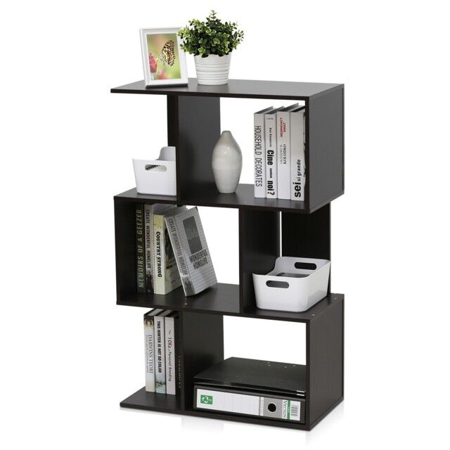 Furinno Simply Book Shelf, Bookshelf, Bookcase With Open Book Shelf,