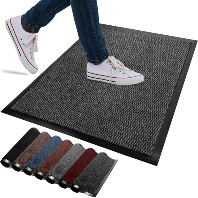 Washable Door Mats Indoor & Outdoor - Non-slippery Heavy Duty Doormats