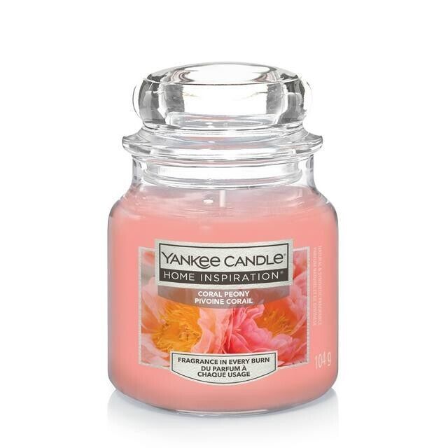 Yankee Candle Coral Peony Home Inspiration Small Jar 3.7oz 104g