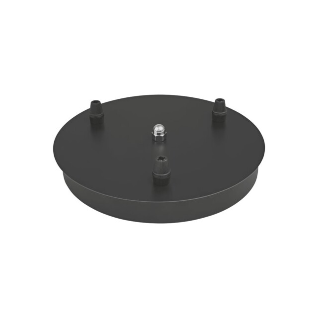 Osram Vintage 1906 Pendant Canopy Ø20cm Black For 3x Pendant Light