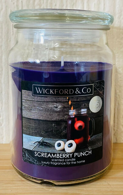Wickford & Co Large Scented Candle Glass Jar 18oz/510g Take Your Pick