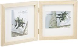 Hakuba Photo Frame Square Wooden Framed Curl L 2 Face Fsqcr-ntl 2 From