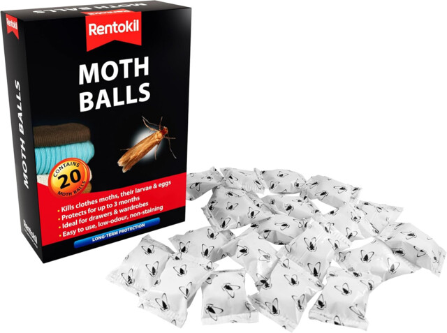 Rklpsm97 Moth Balls (pack Of 20), Clear, 10.3x14.5x4.3 Cm