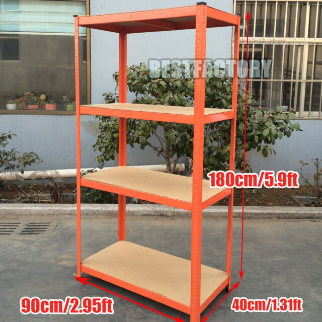 Heavy Duty Storage Racking 5 Tier Shelving Boltless Shelves Garage