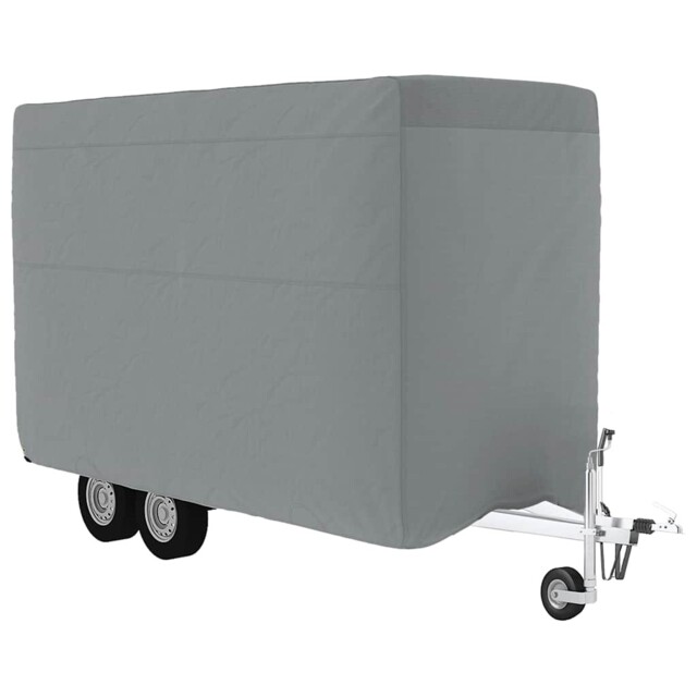 Horse Trailer Cover Protective Horse Box Cover Grey Non-woven Fabric
