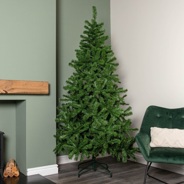 7ft Colorado Spruce Christmas Tree In Green With 763 Tips