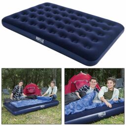 Bestway Inflatable Flocked Air Bed Double Mattress Airbed Camping Blow