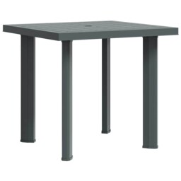 Garden Table Outdoor Dining Table Balcony Dinner Side Table Plastic