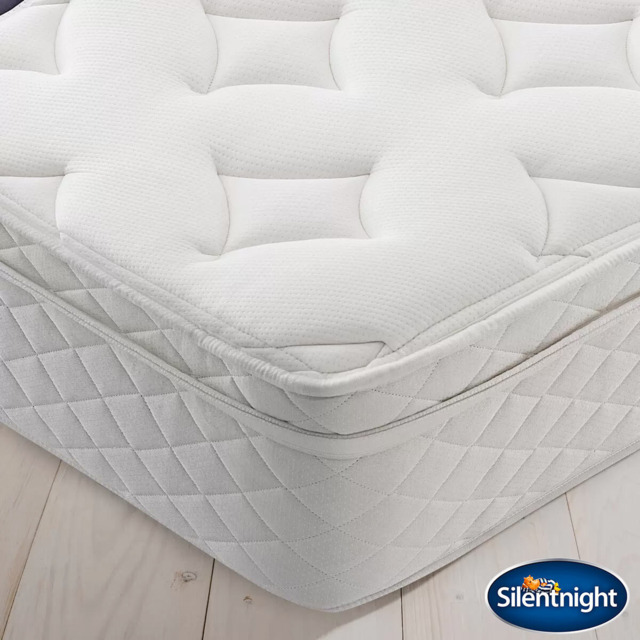 Firm Silentnight Miracoil Memory Top Mattress, King Size 5ft6