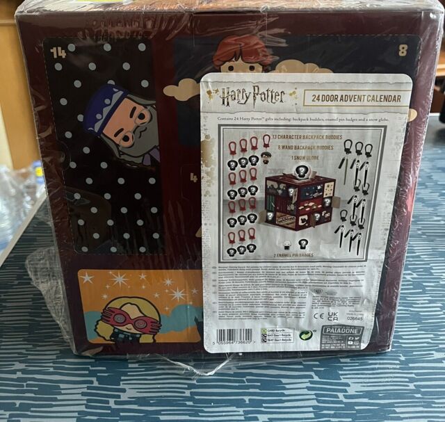 Harry Potter 24 Day Cube Advent Calendar In Packaging Christmas