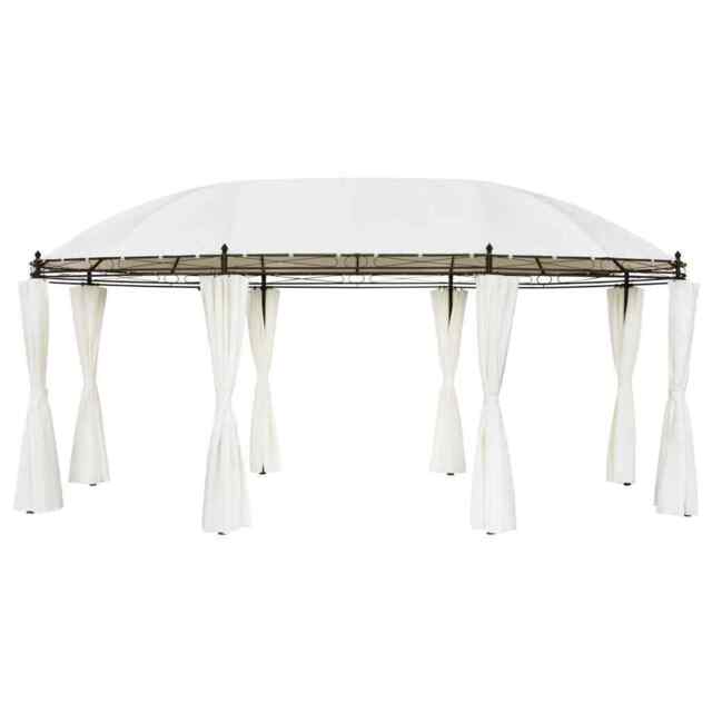 Gazebo Cream White 530x350x265 Cm Vidaxl