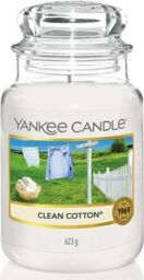 Yankee Candle 1010728e Large Jar Clean Cotton Fragrance