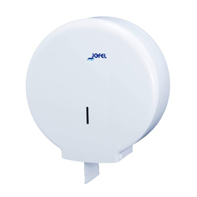 Jofel Ae55000 Azur Large Toilet Roll Holder, 400m Paper, 45mm Core,