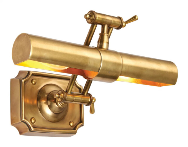 Wall Light Brass Winchester Picture Solid 355mm Interiors 1900 69832