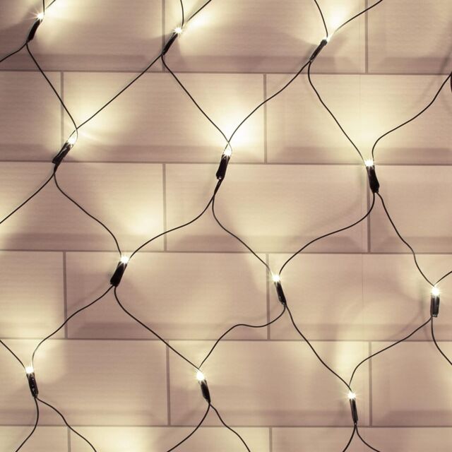 360 Led Bright White Net Lights, Indoor And Outdoor