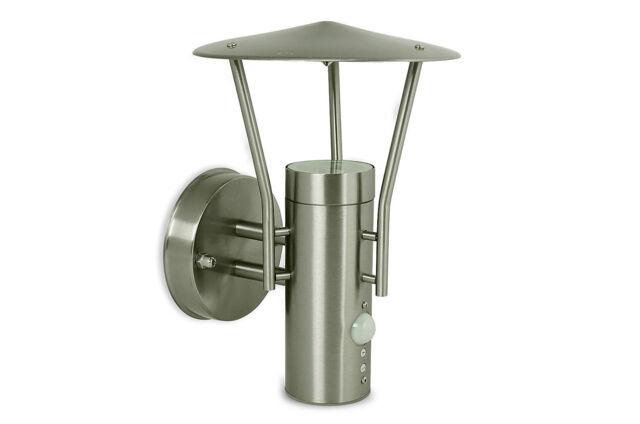 Nartel - Stainless Steel Wall Lantern With Pir Sensor - 29019
