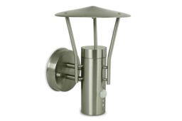 Nartel - Stainless Steel Wall Lantern With Pir Sensor - 29019