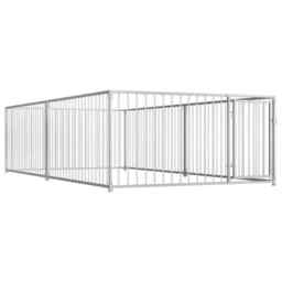 Outdoor Dog Kennel 200x400x100 Cm Vidaxl