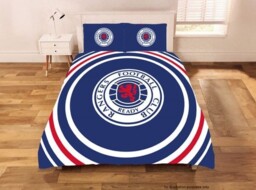Rangers Pulse Reversible Double Duvet Official Merchandise Brand